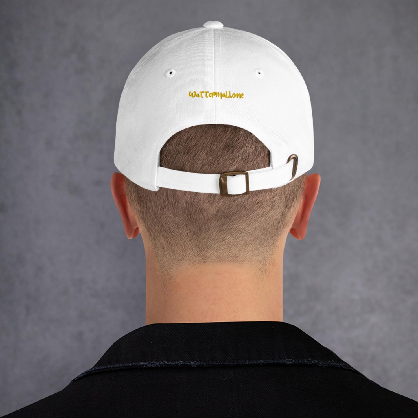 Waves in Yellow WaTTerMaLLone Dad Hat