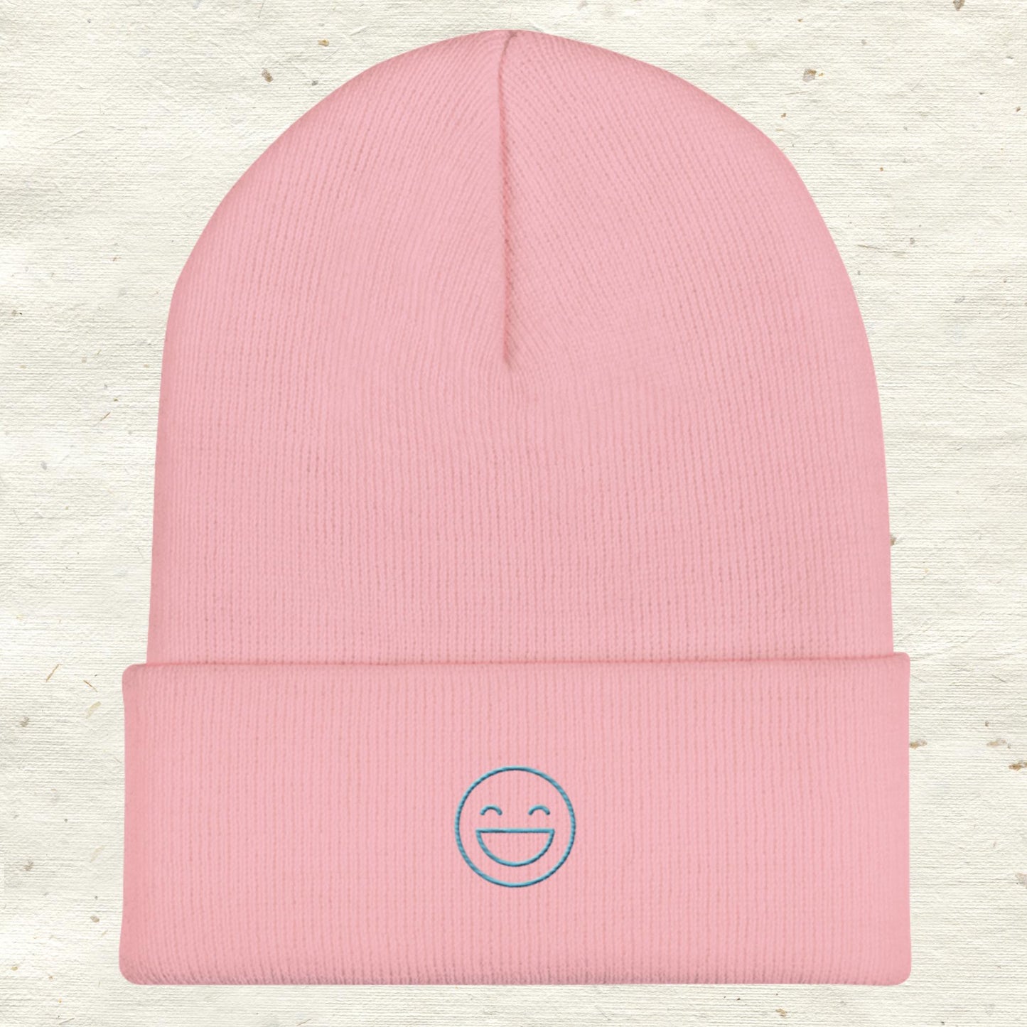 Big Smile Cuffed Beanie