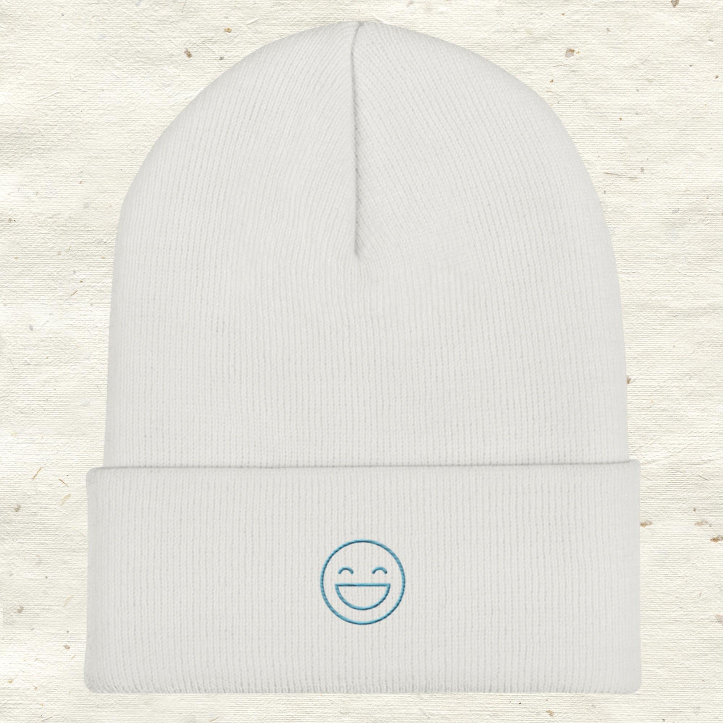 Big Smile Cuffed Beanie