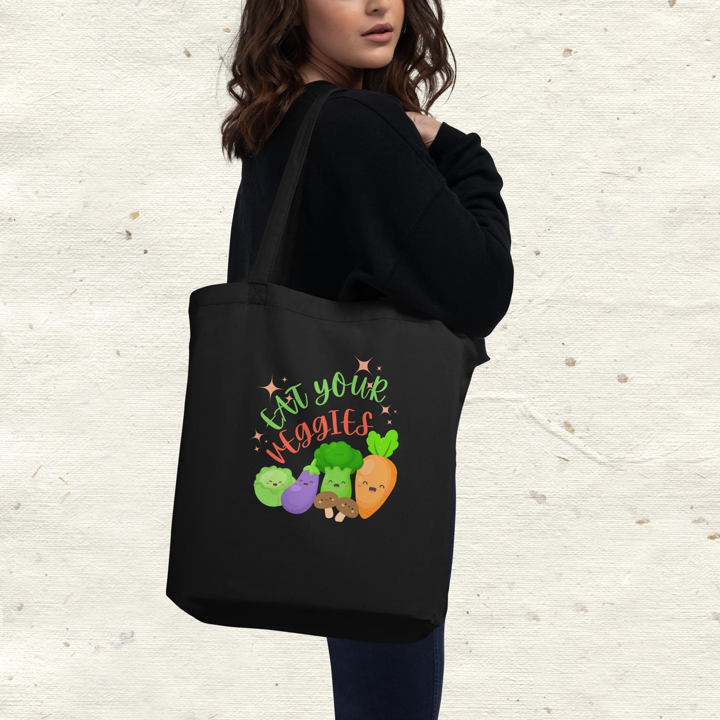 Eat Your Veggies Eco Tote Bag