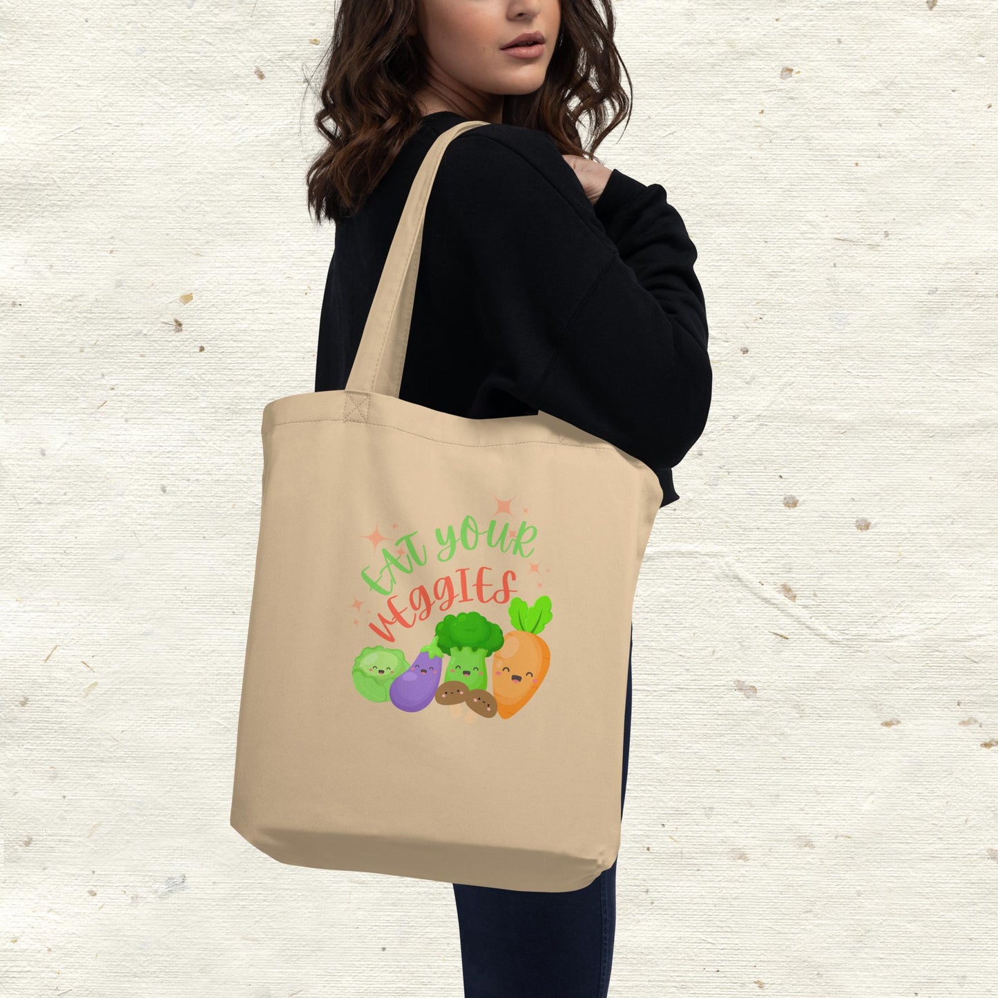 Eat Your Veggies Eco Tote Bag