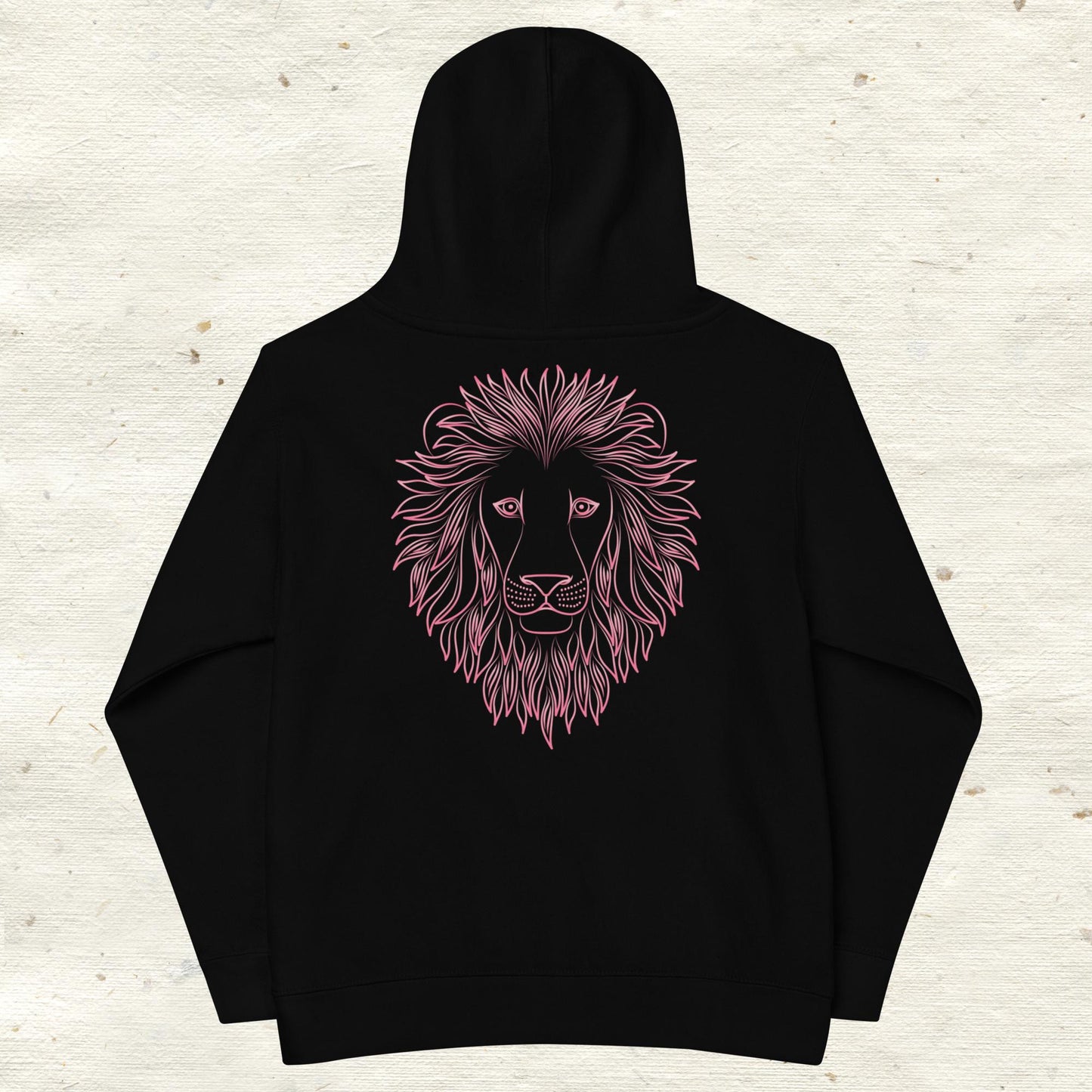 WaTTerMaLLone Lion Kids fleece hoodie