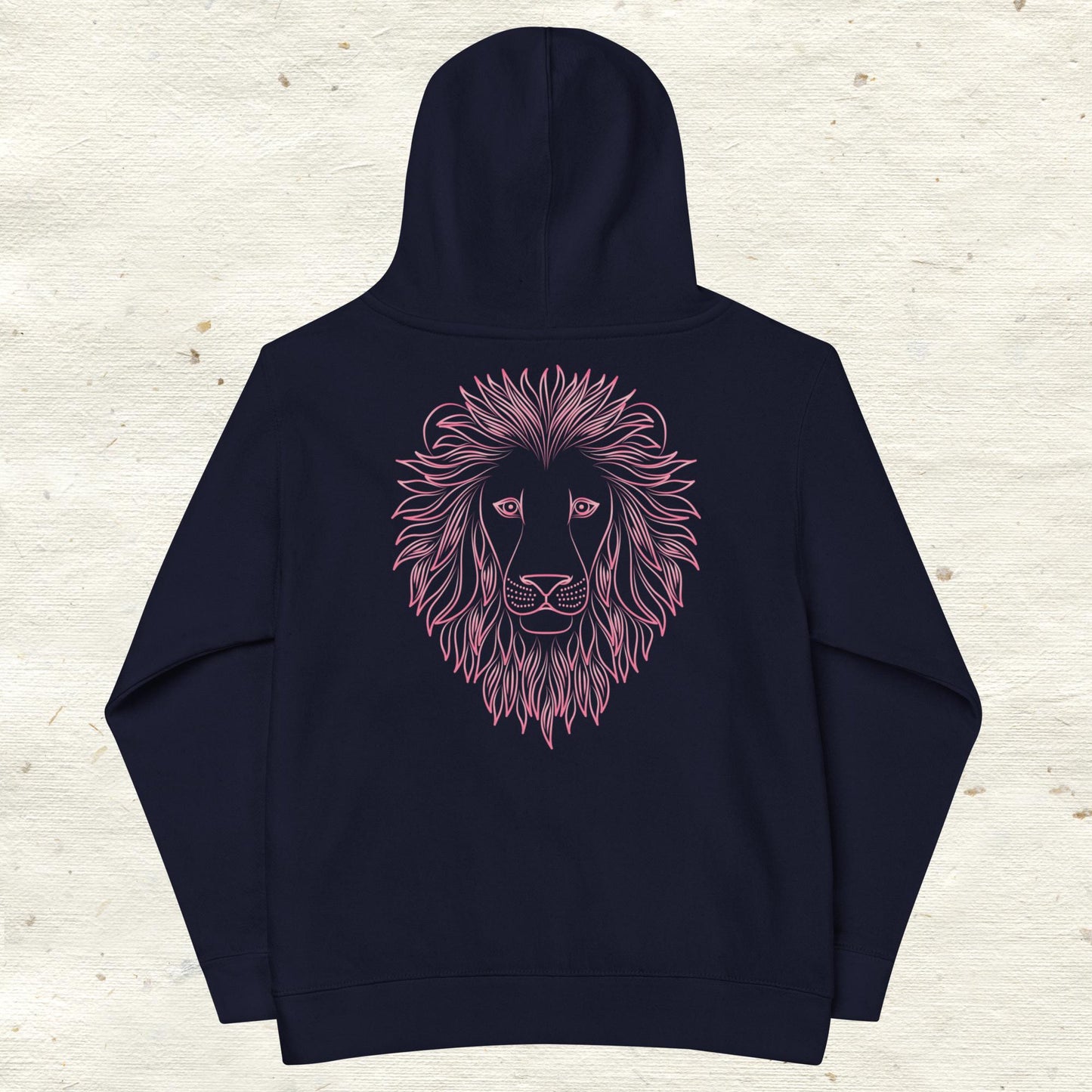 WaTTerMaLLone Lion Kids fleece hoodie