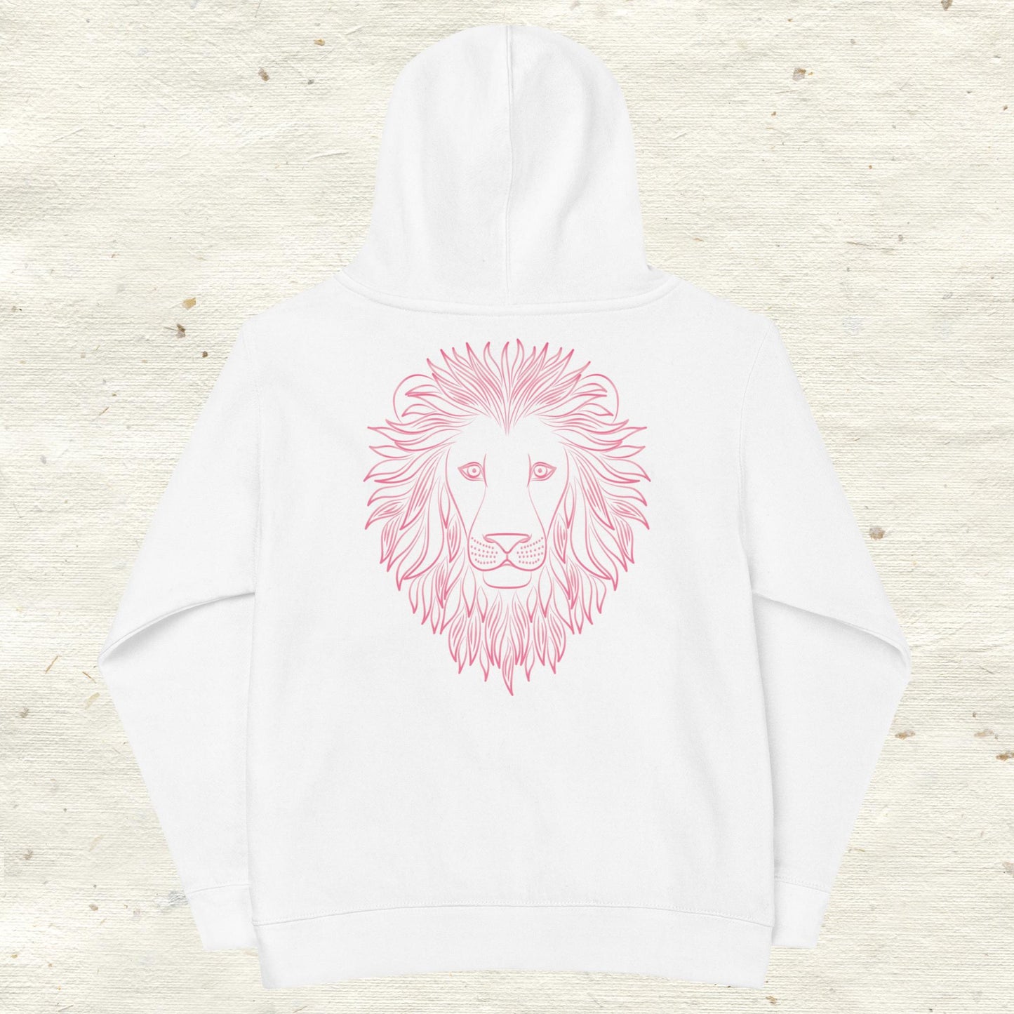 WaTTerMaLLone Lion Kids fleece hoodie