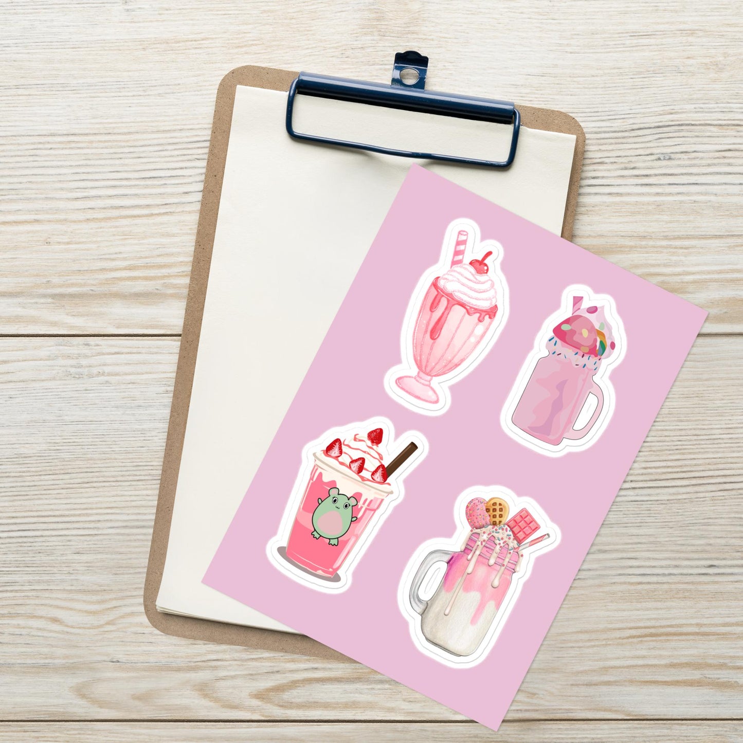 Milkshakes Sticker Sheet