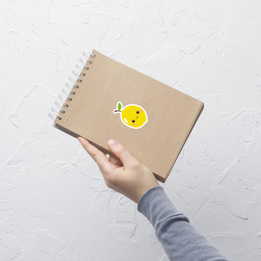 Happy Lemon Bubble-free Stickers