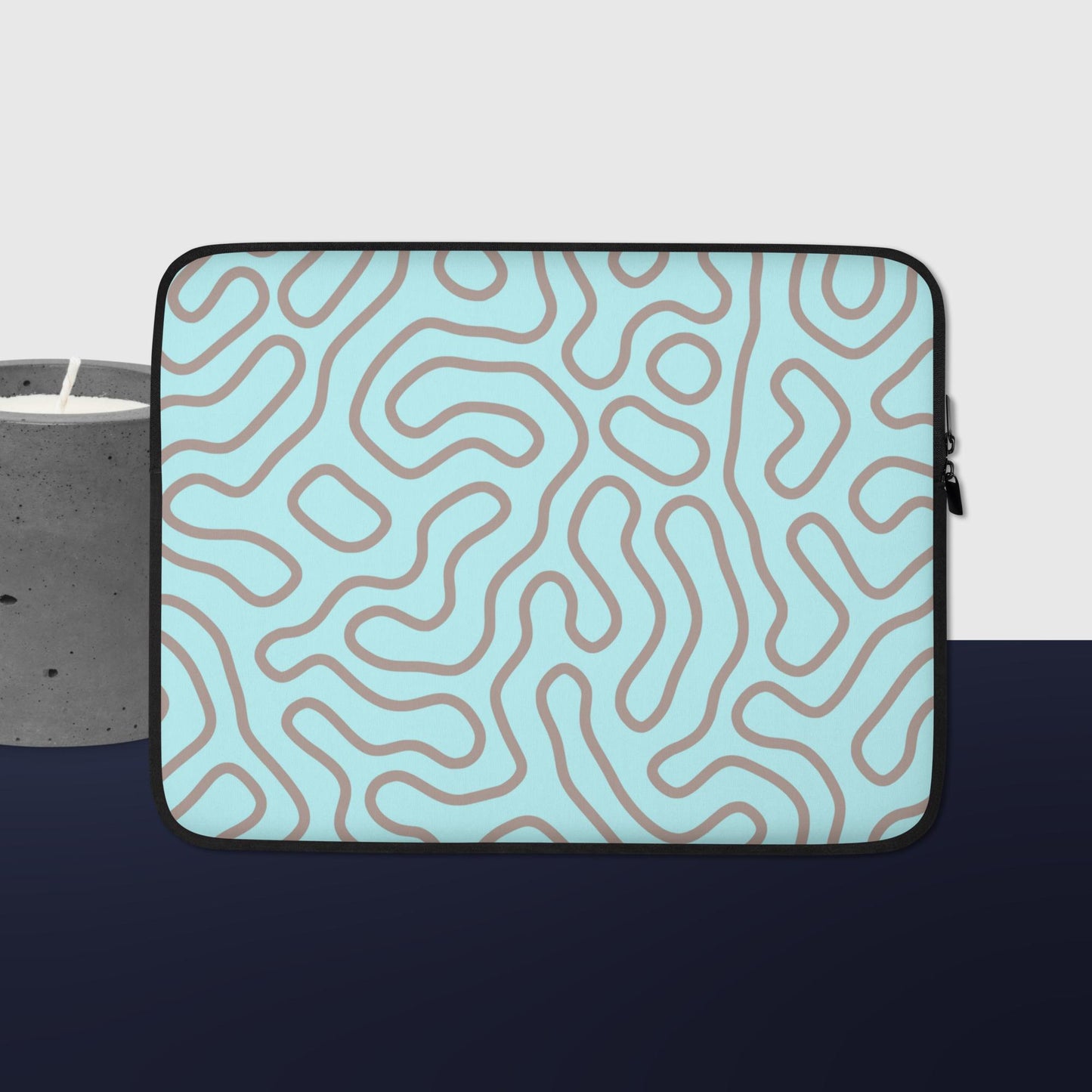 Grey Swirl Laptop Sleeve