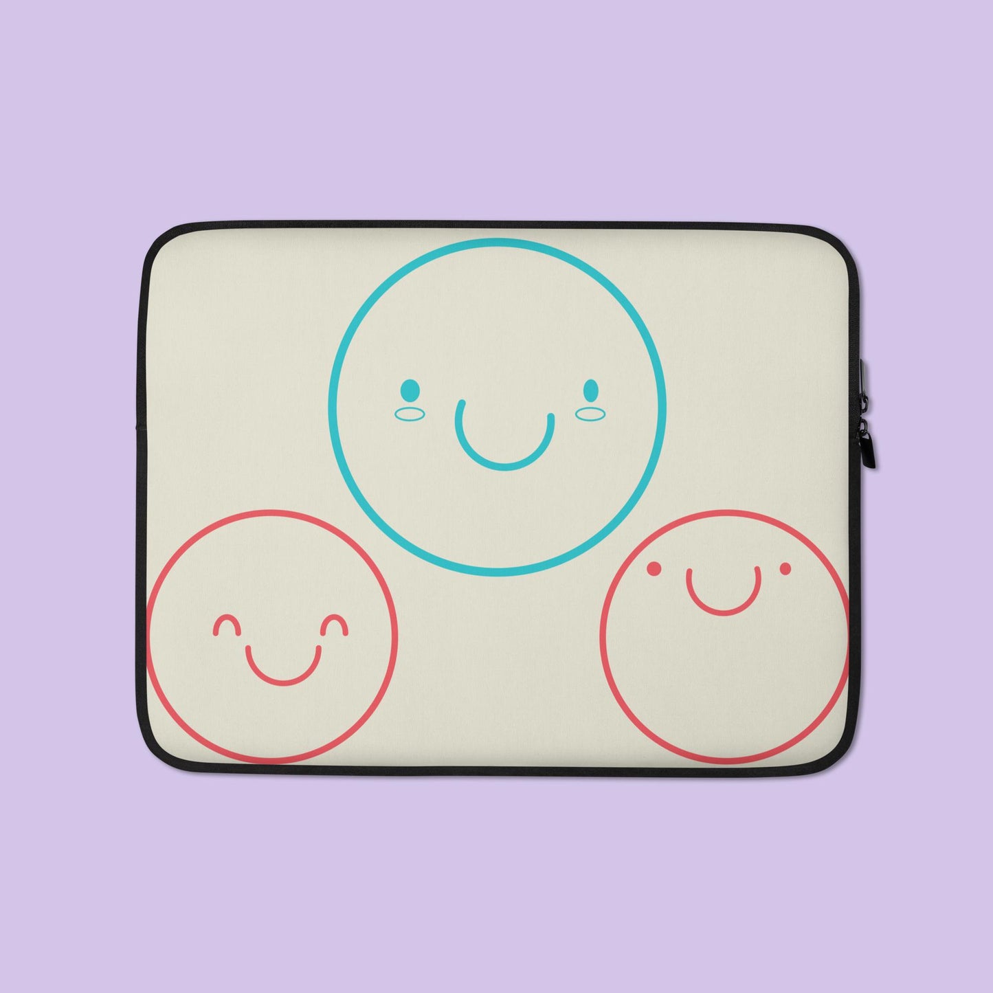 Smiling Faces Laptop Sleeve