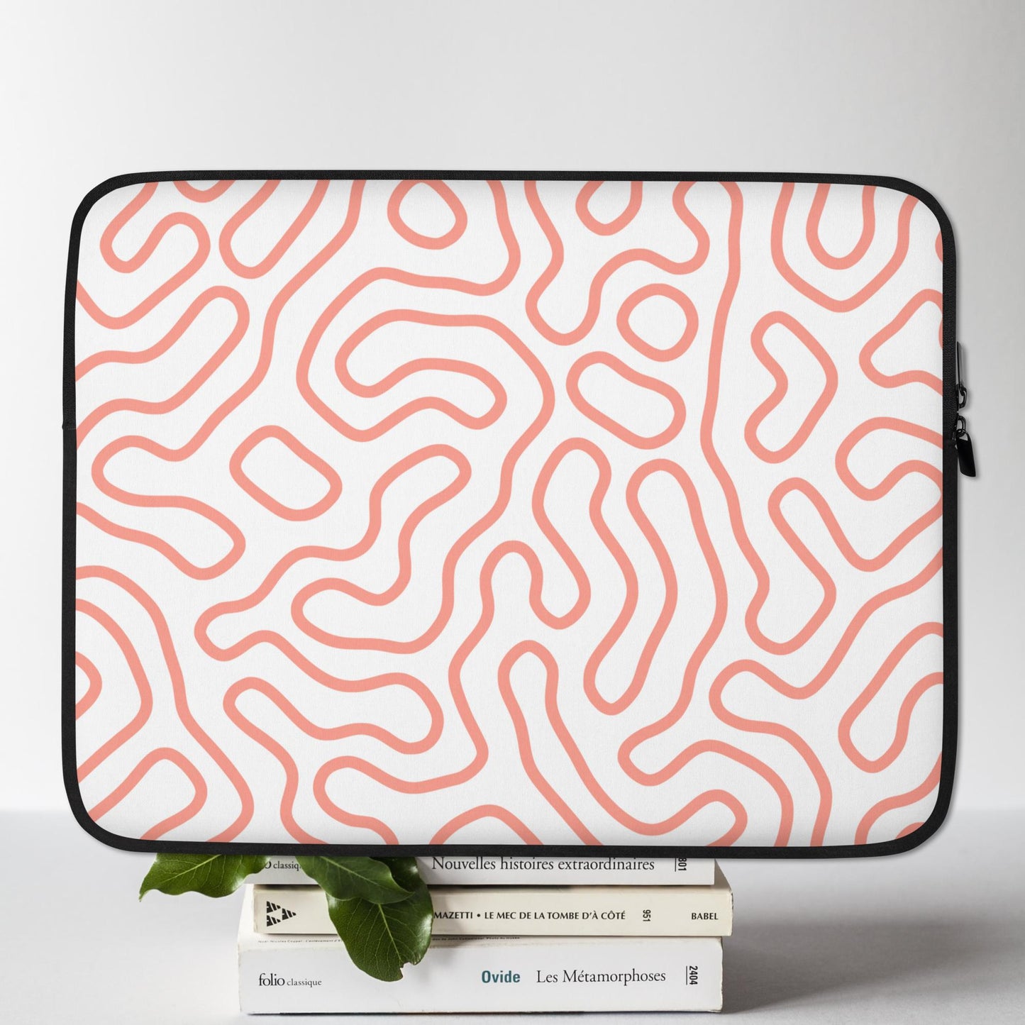 Peach Swirl Laptop Sleeve