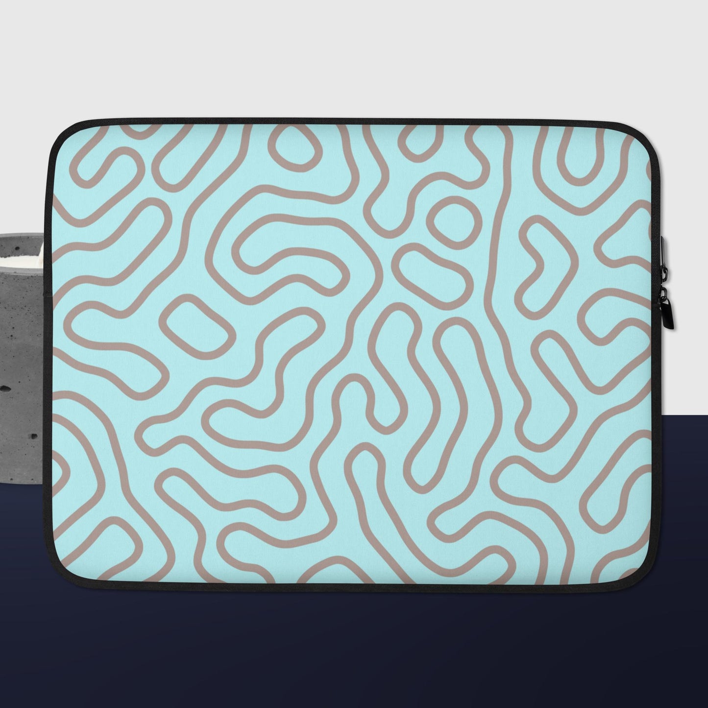 Grey Swirl Laptop Sleeve