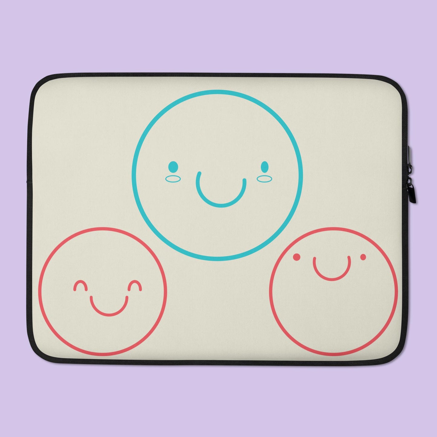 Smiling Faces Laptop Sleeve