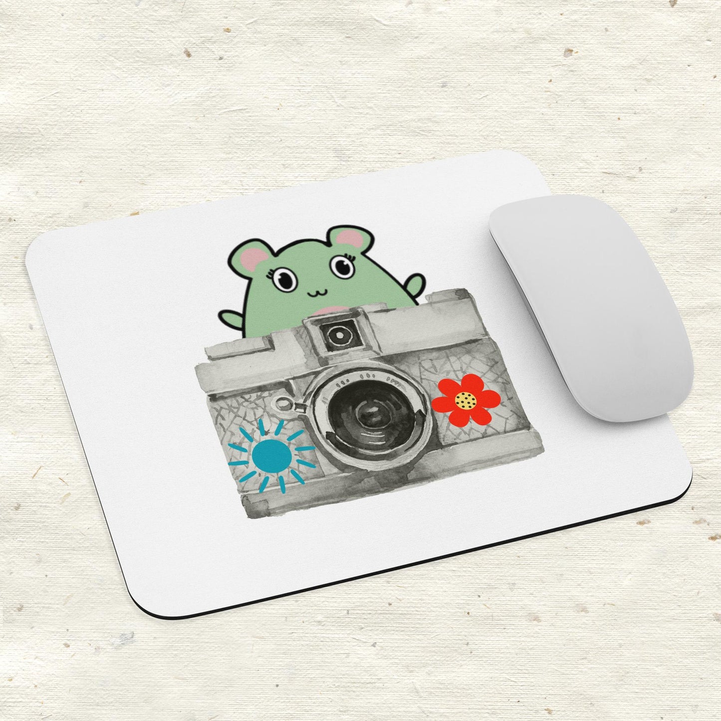 Camera Oldies Mouse Pad