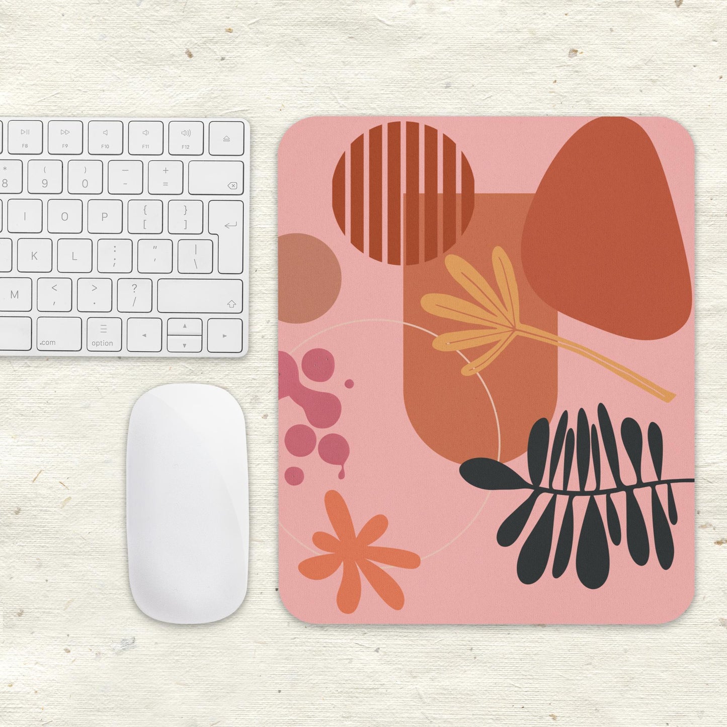 Pink Mouse Pad