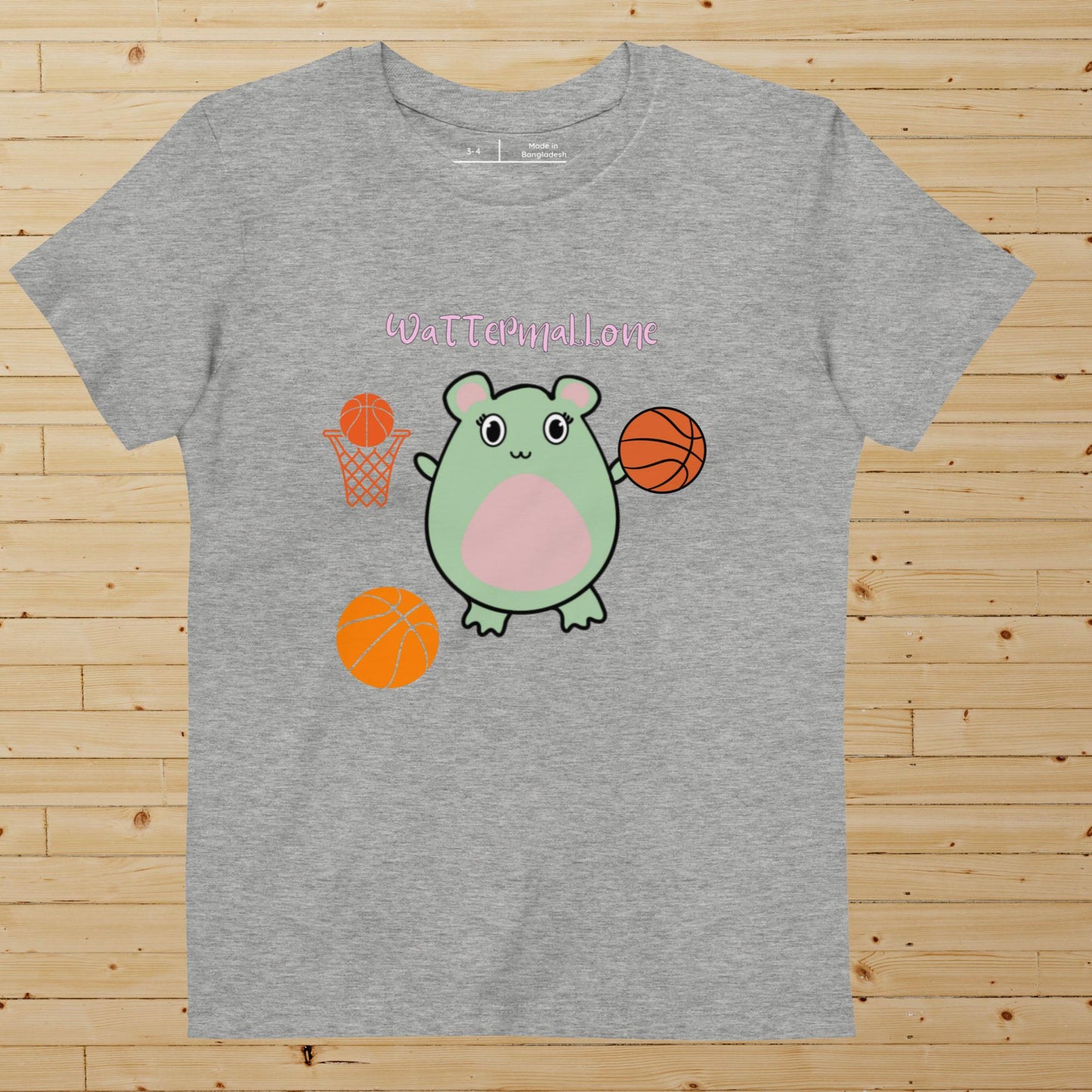 Basketball Organic Cotton Kids T-Shirt