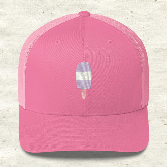 Popsicle Pink Trucker Cap