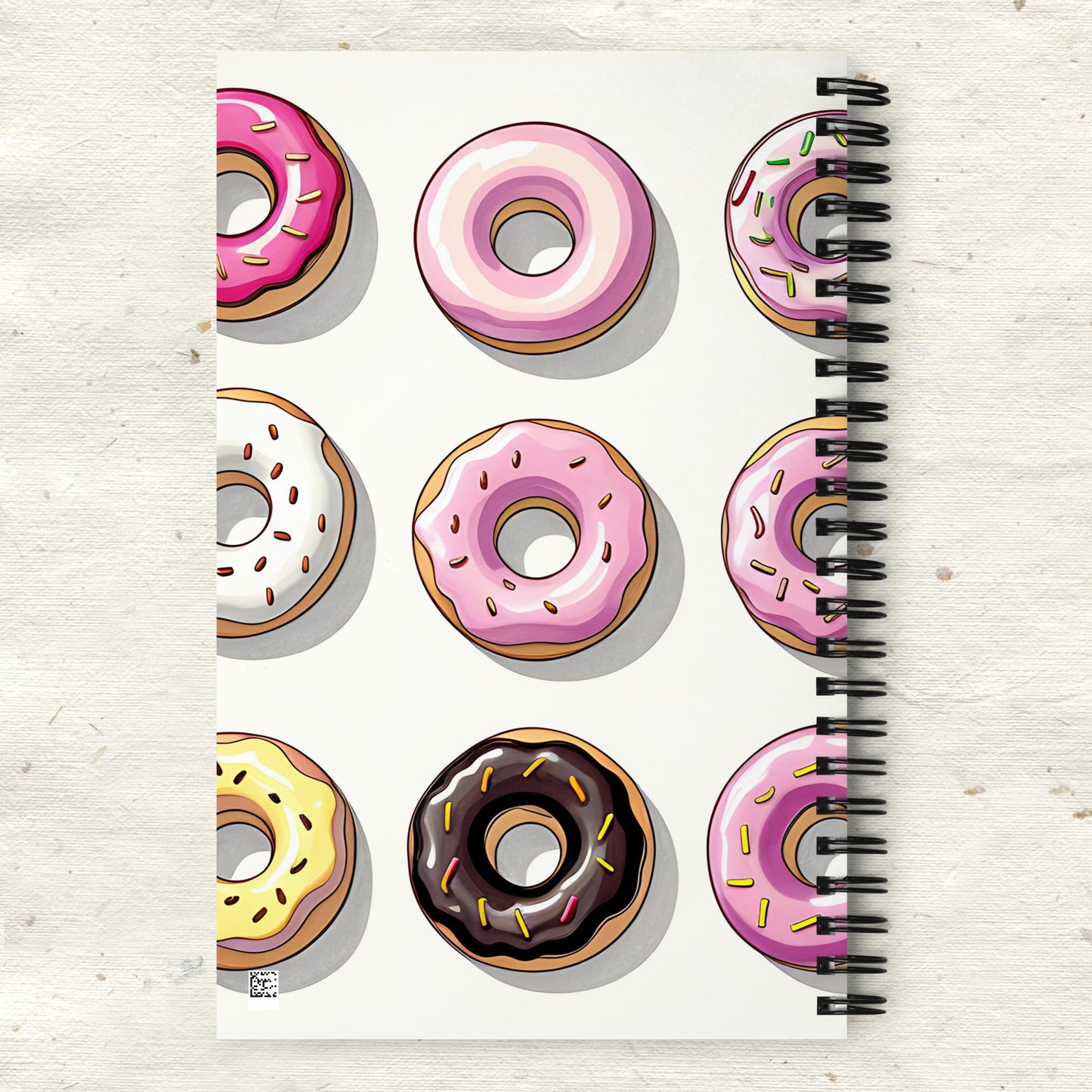 Donuts Spiral Notebook