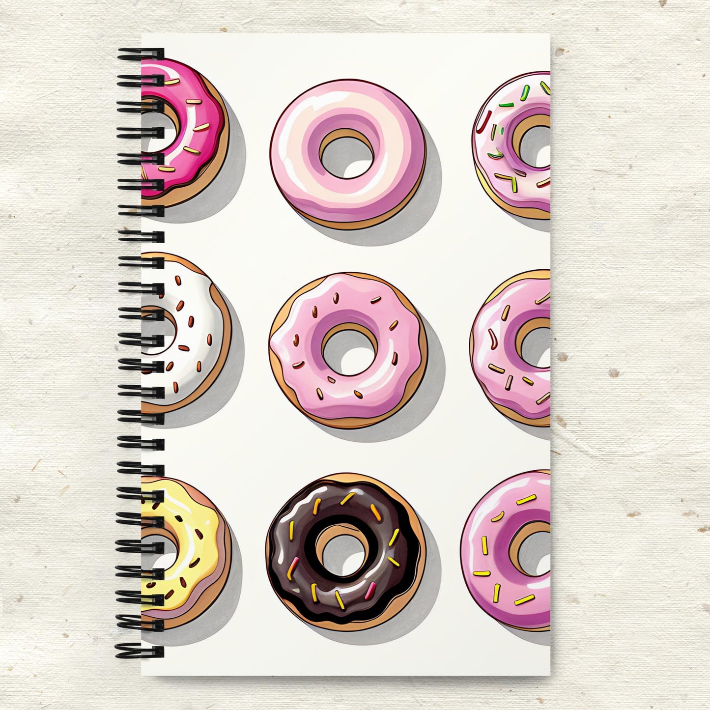 Donuts Spiral Notebook