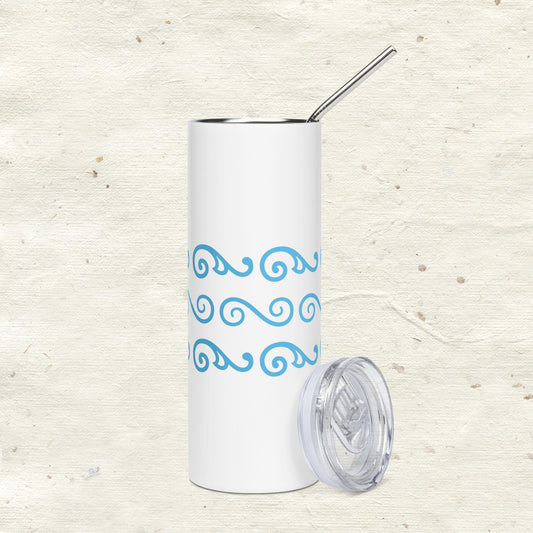 Waves Stainless Steel Tumbler