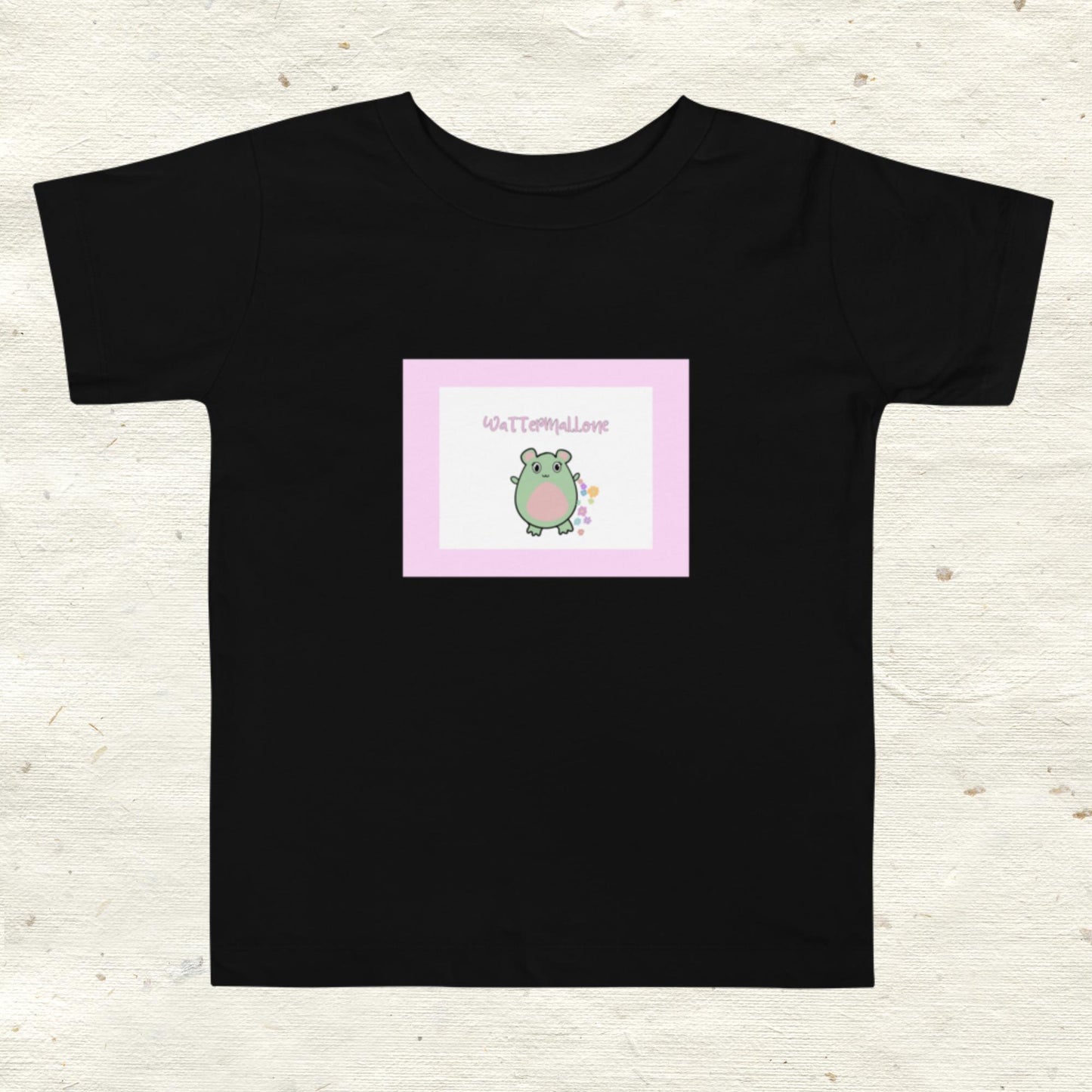 Pink Frame Toddler Short Sleeve Tee