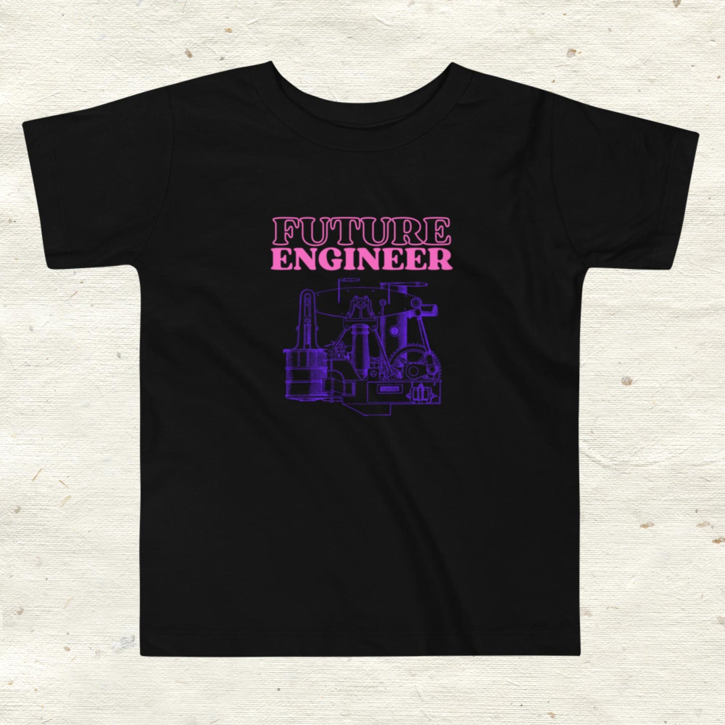 Future Engineer Toddler Black Short Sleeve Tee