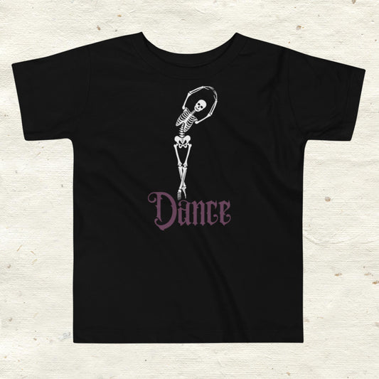 Skeleton Dance Toddler Short Sleeve Tee