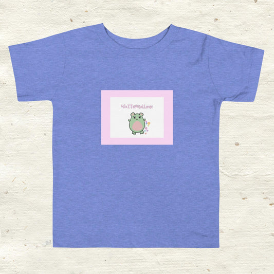 Pink Frame Toddler Short Sleeve Tee