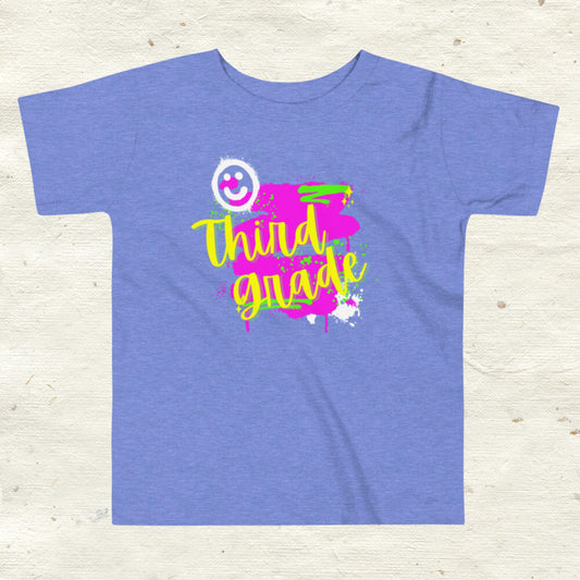 Third Grade Toddler Short Sleeve Tee