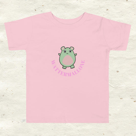 Nice Pink Toddler Short Sleeve Tee