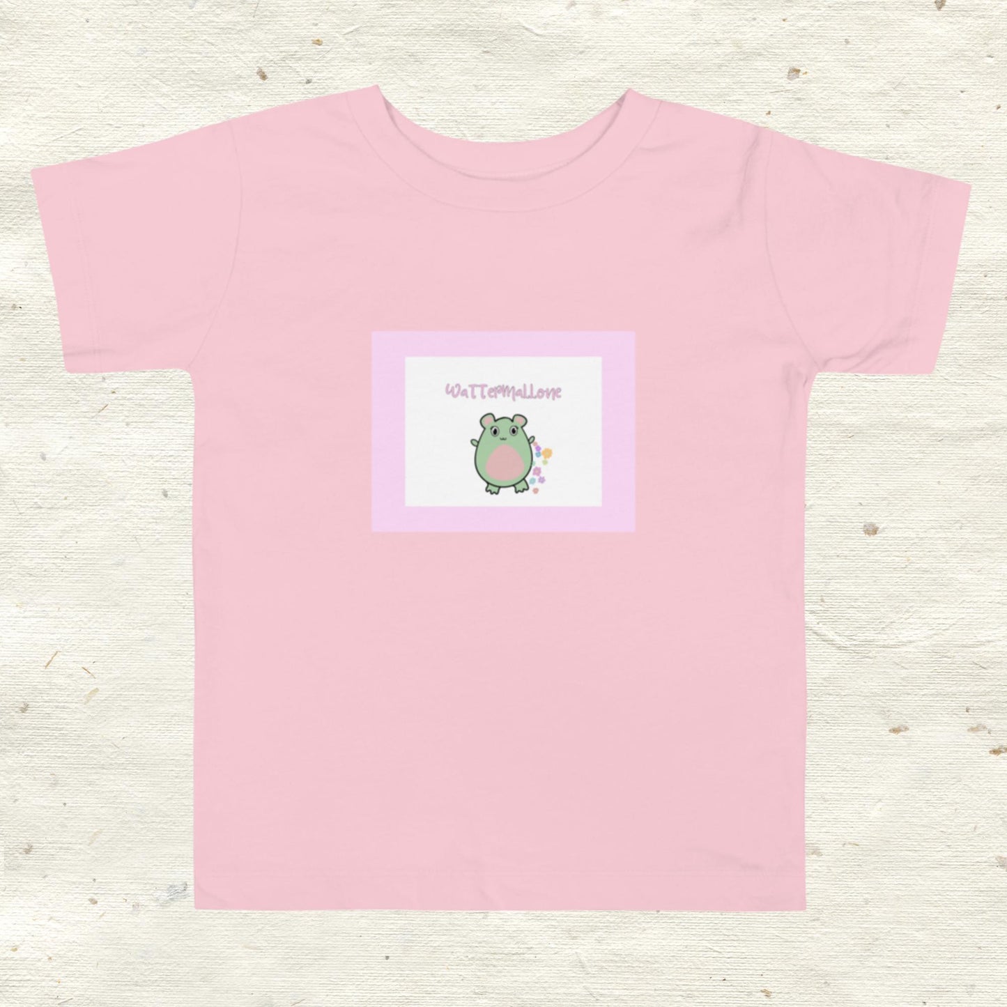 Pink Frame Toddler Short Sleeve Tee