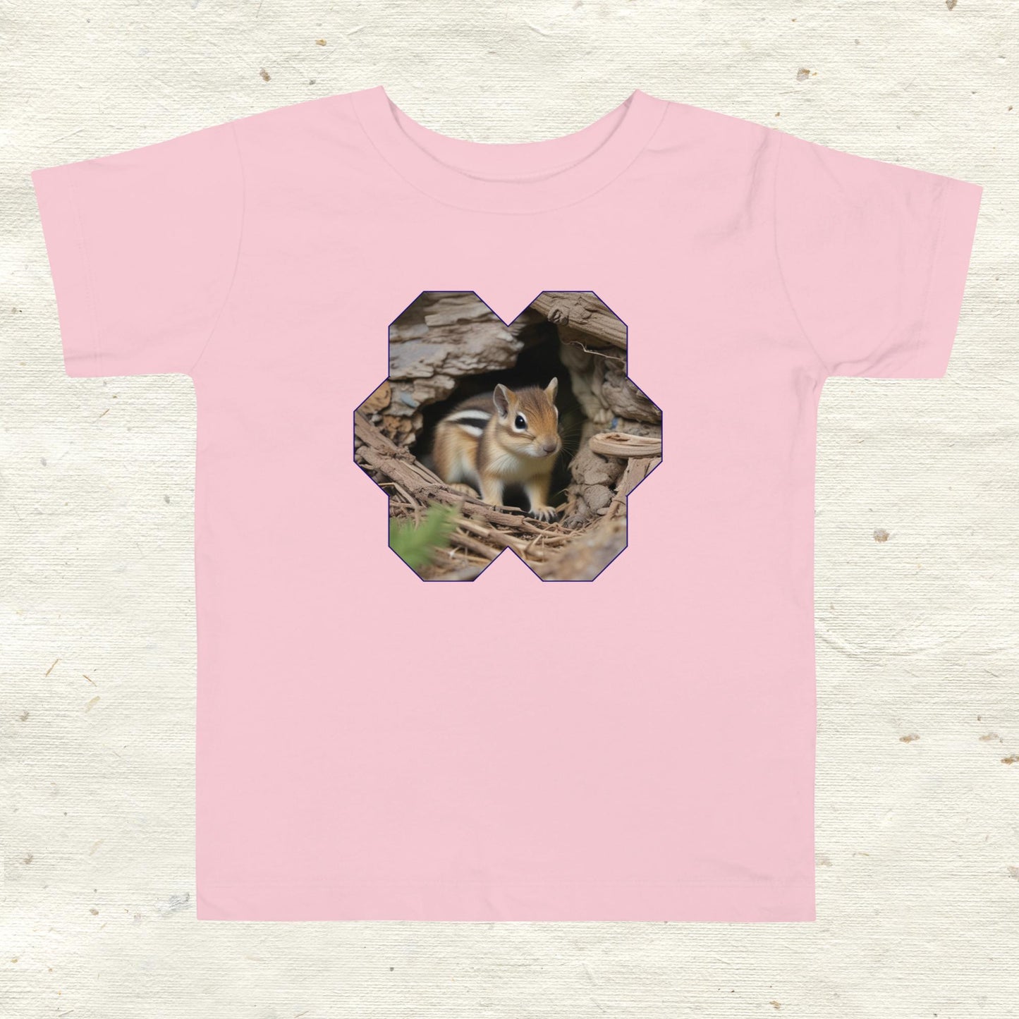 Baby Squirrel Toddler Short Sleeve Tee