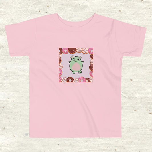 Donut Frame Toddler Short Sleeve Tee