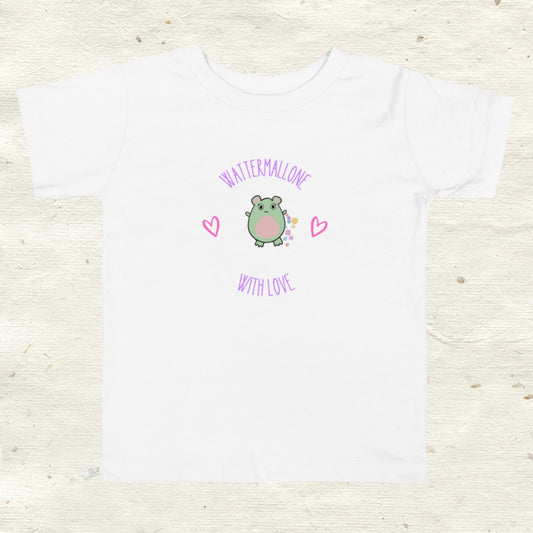 WaTTerMaLLone With Love Toddler Short Sleeve Tee