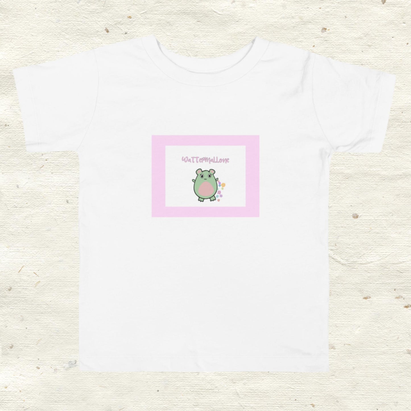 Pink Frame Toddler Short Sleeve Tee