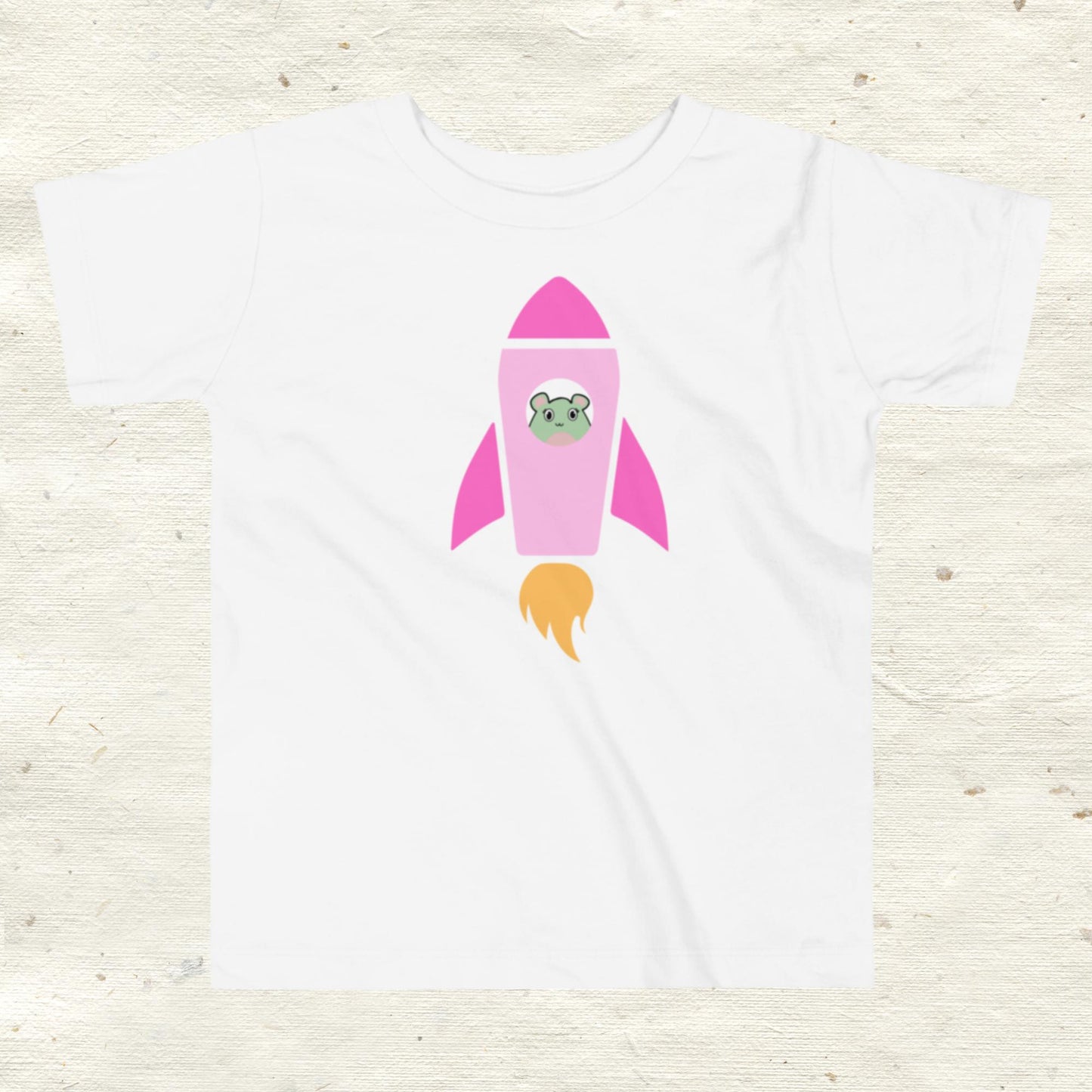 WaTTerMaLLone Spaceship Toddler Short Sleeve Tee