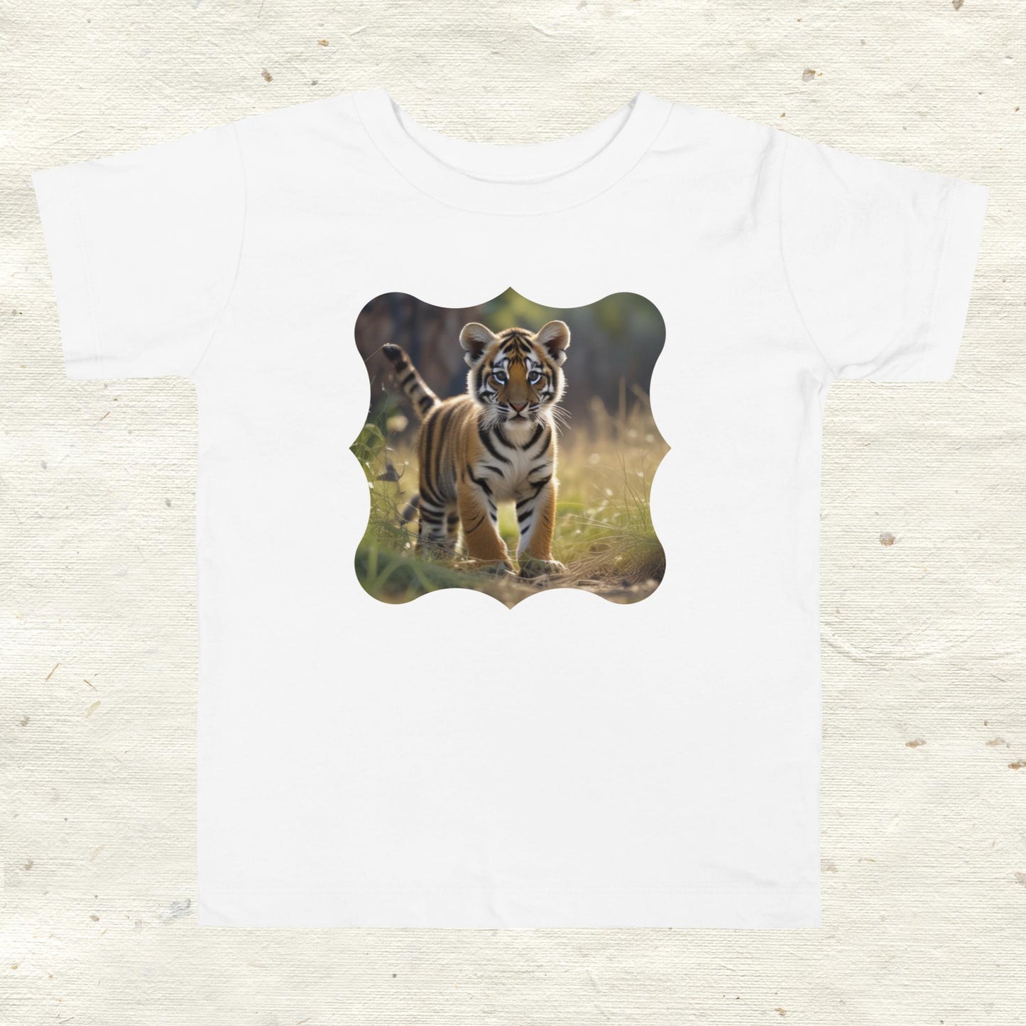 Baby Tiger Toddler Short Sleeve Tee