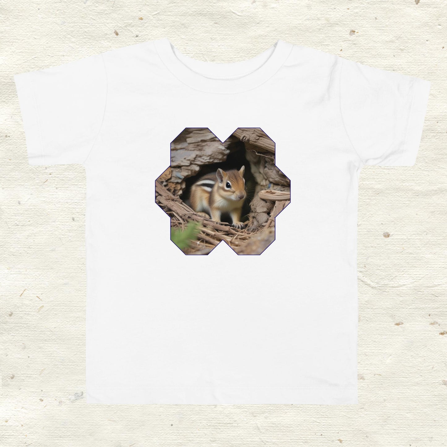 Baby Squirrel Toddler Short Sleeve Tee