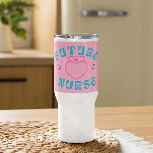 Future Nurse Travel Mug with a Handle