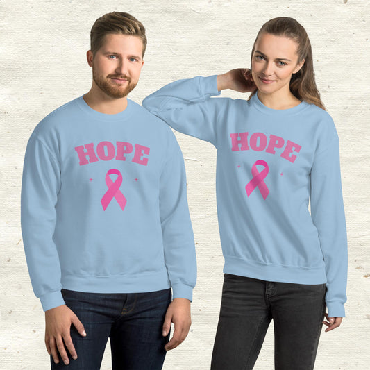 Breast Cancer Awareness Hope Unisex Sweatshirt