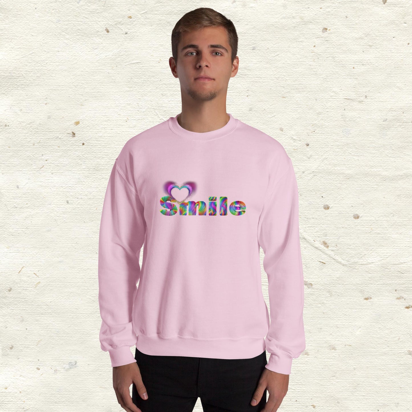 Smile Heart Unisex Sweatshirt