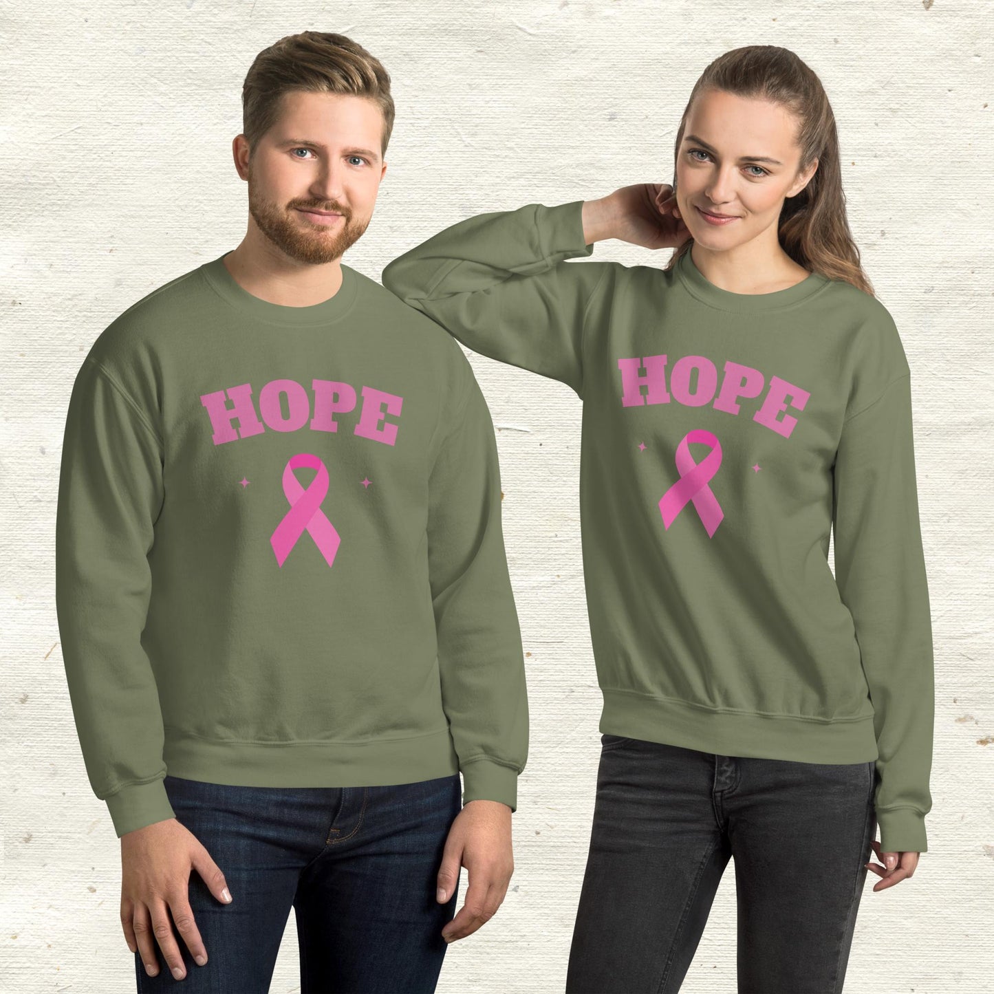 Breast Cancer Awareness Hope Unisex Sweatshirt