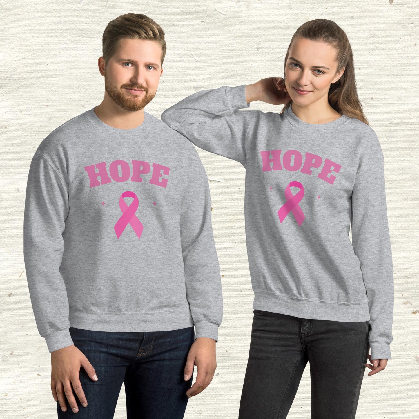 Breast Cancer Awareness Hope Unisex Sweatshirt