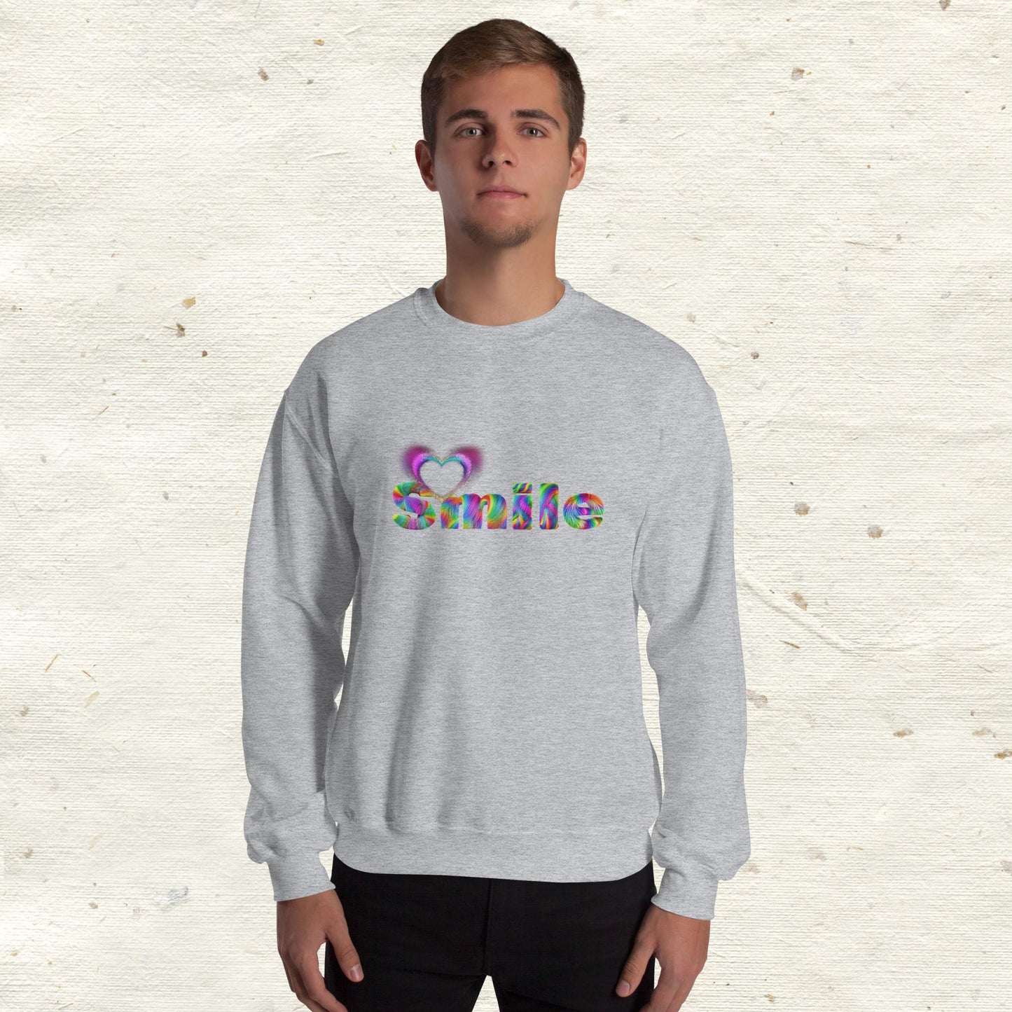 Smile Heart Unisex Sweatshirt