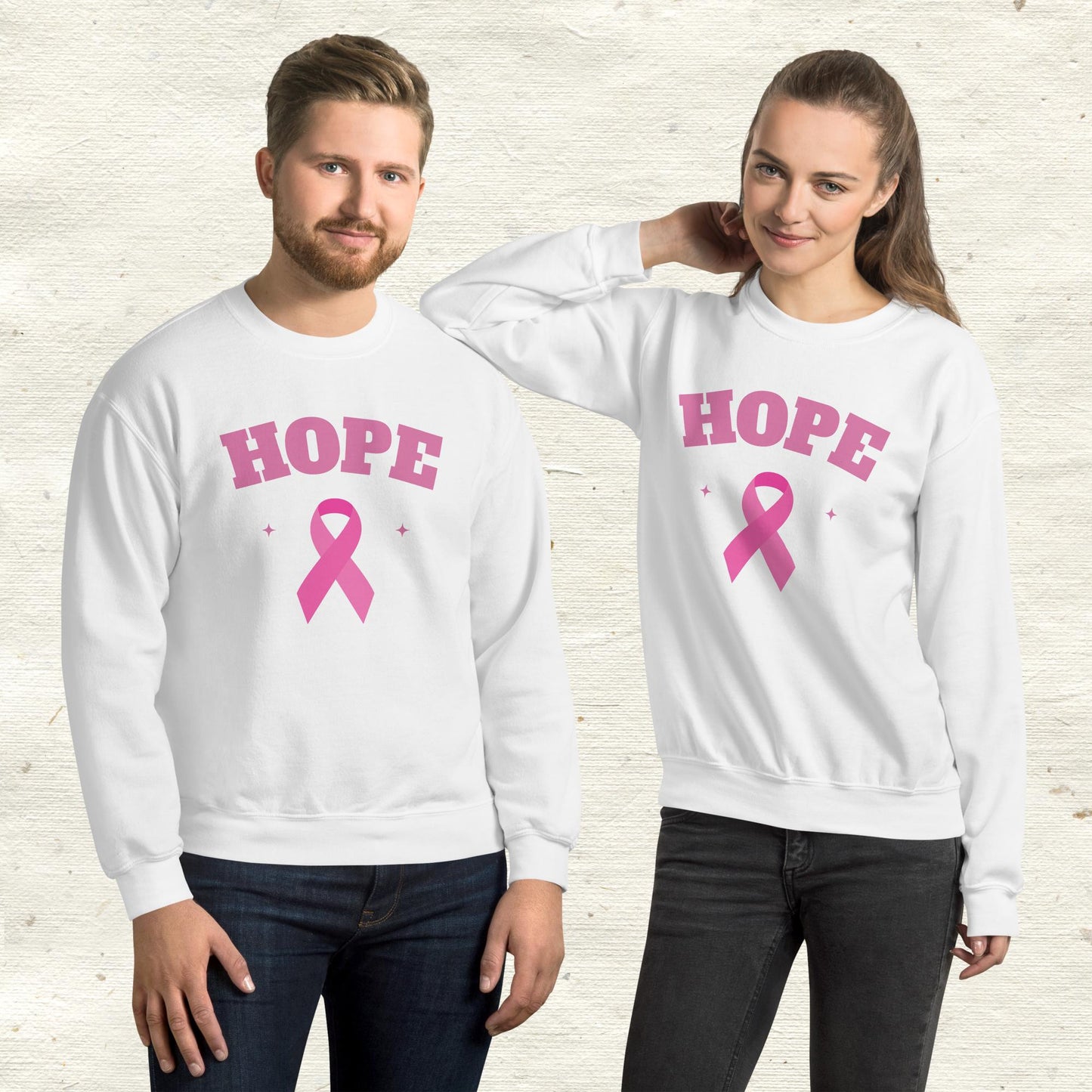 Breast Cancer Awareness Hope Unisex Sweatshirt