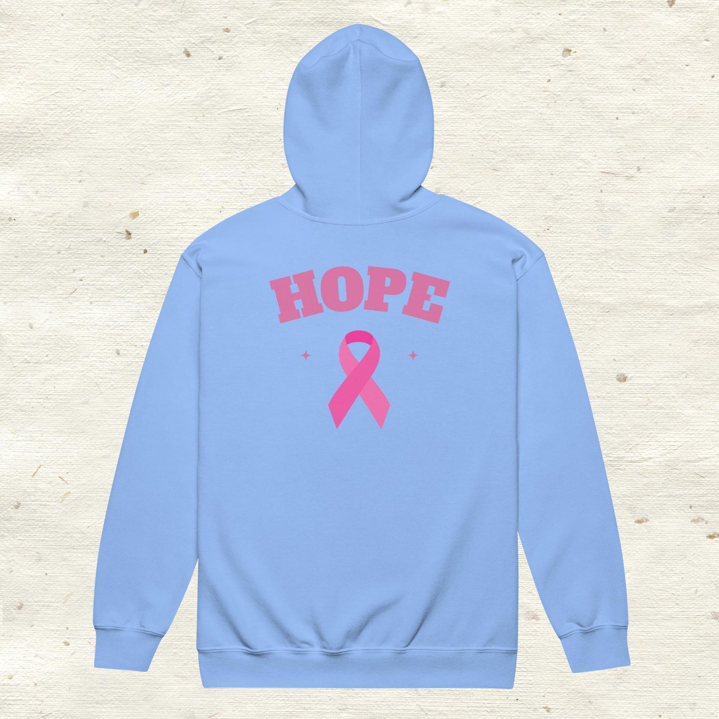 Breast Cancer Awareness Hope Unisex Heavy Blend Zip Hoodie