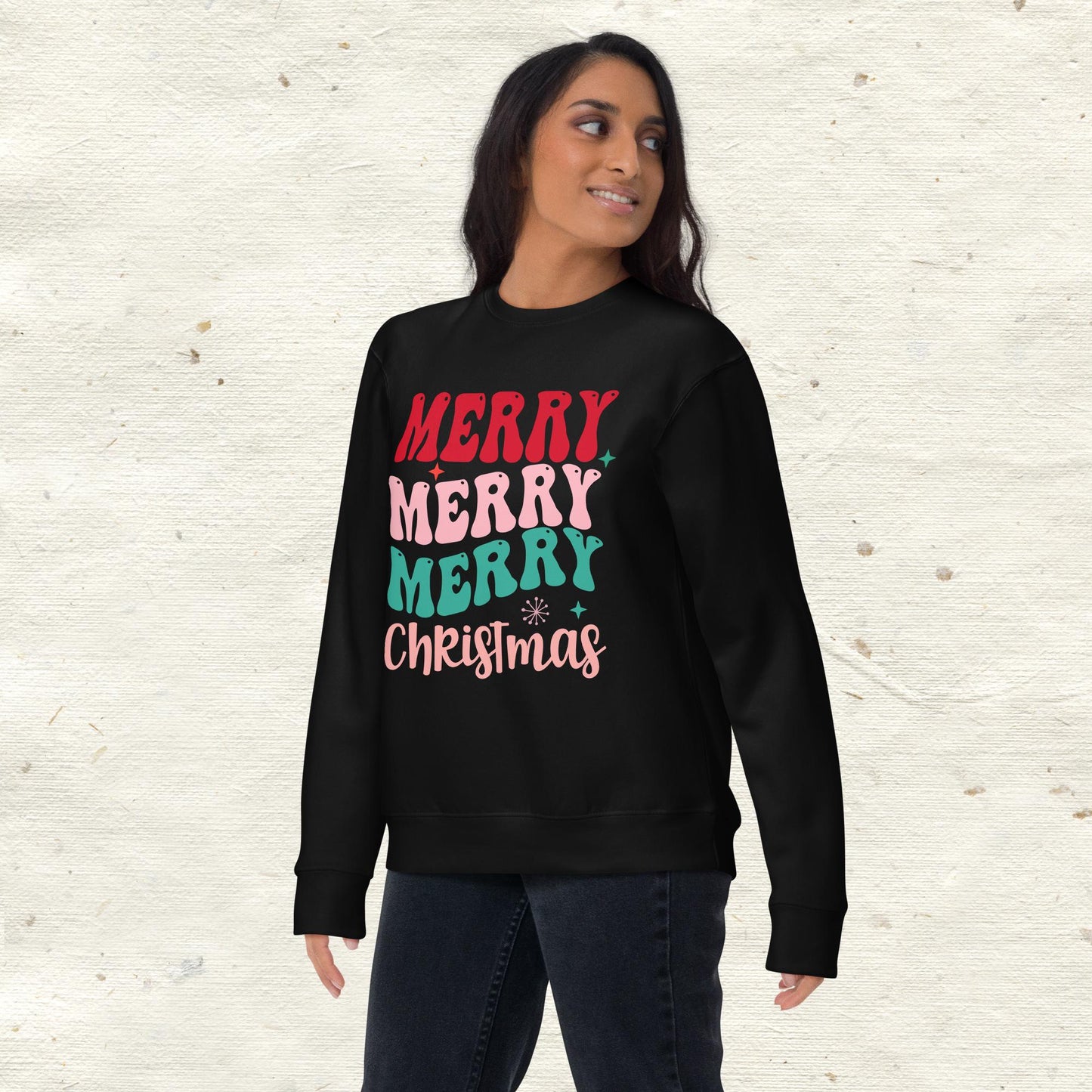 Merry Christmas Unisex Premium Sweatshirt