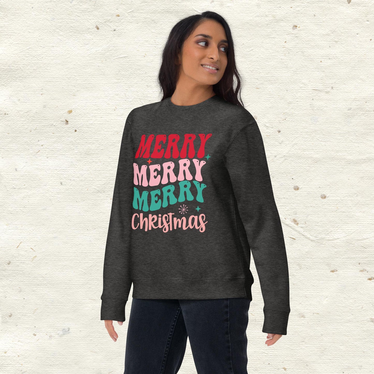 Merry Christmas Unisex Premium Sweatshirt