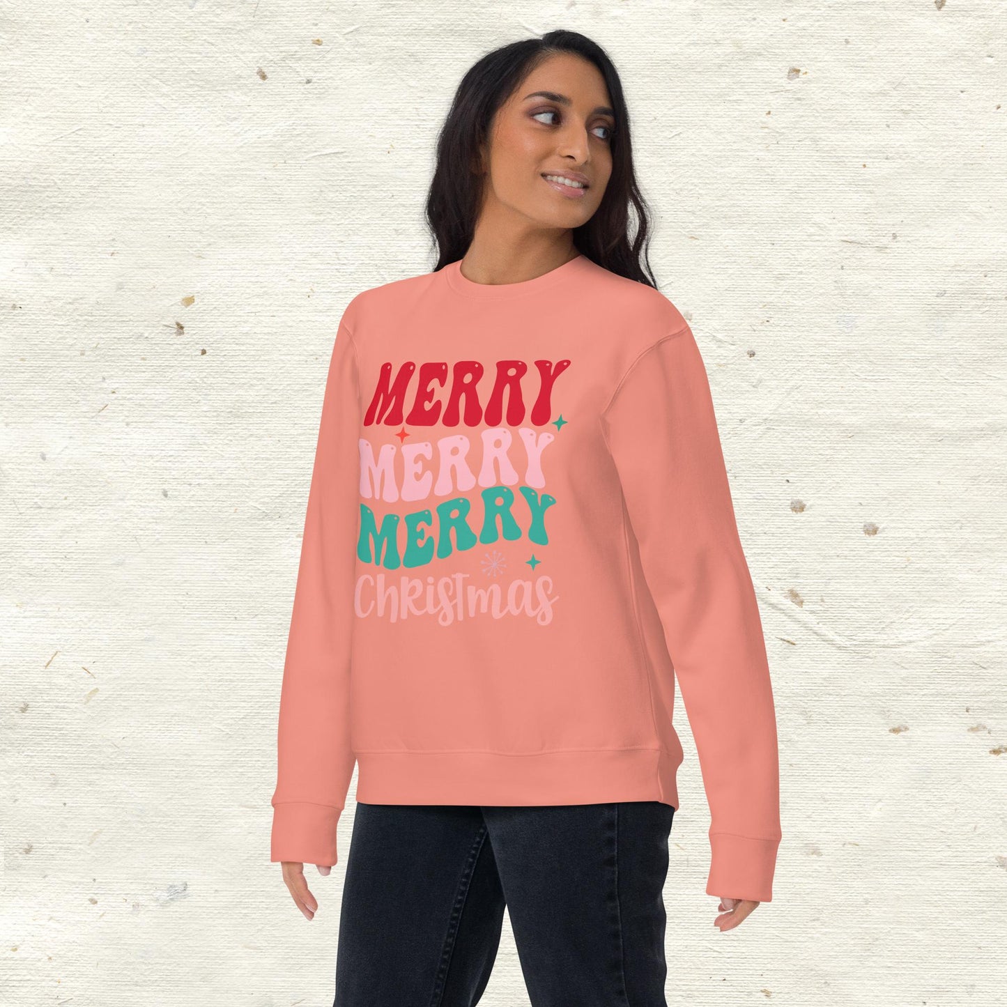 Merry Christmas Unisex Premium Sweatshirt