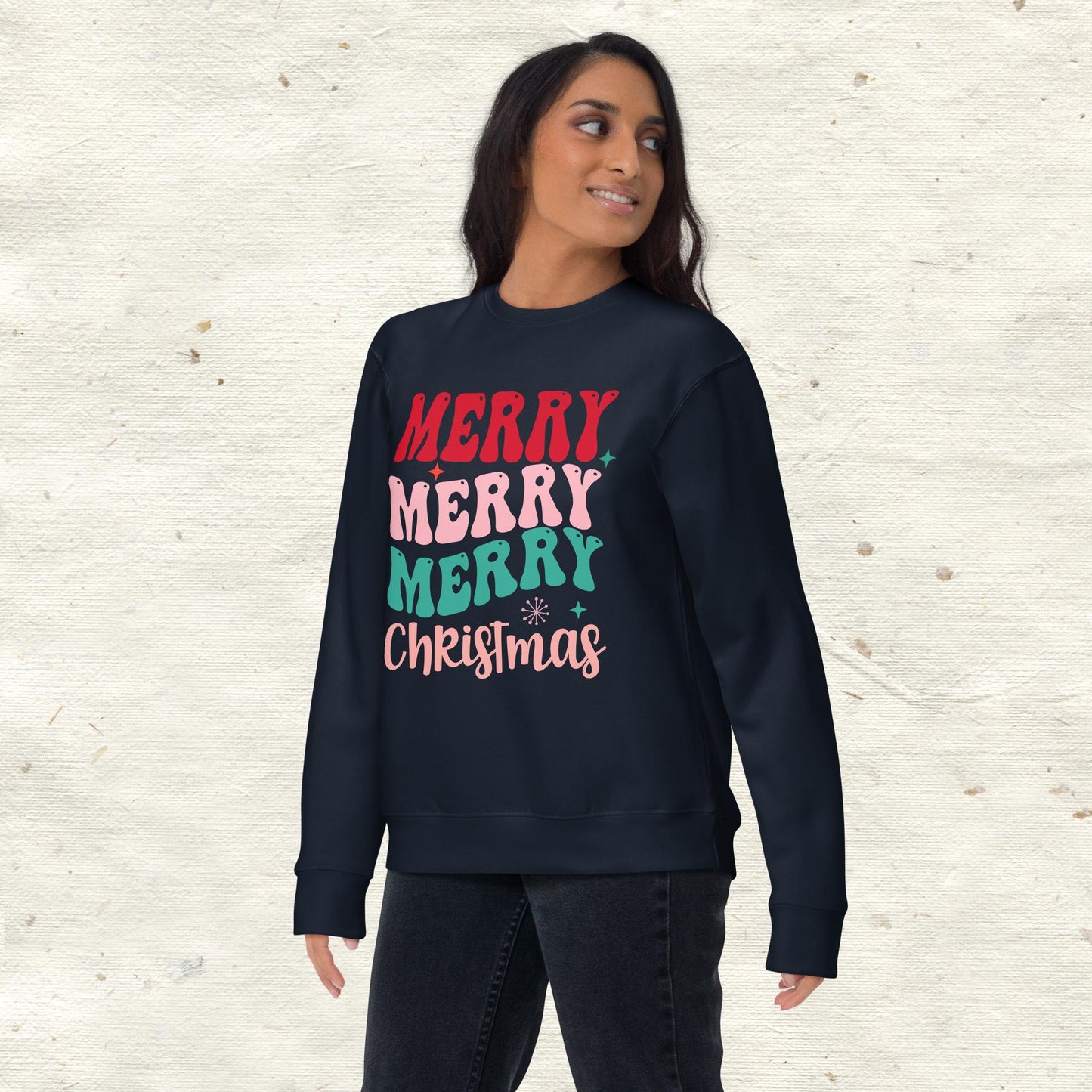 Merry Christmas Unisex Premium Sweatshirt