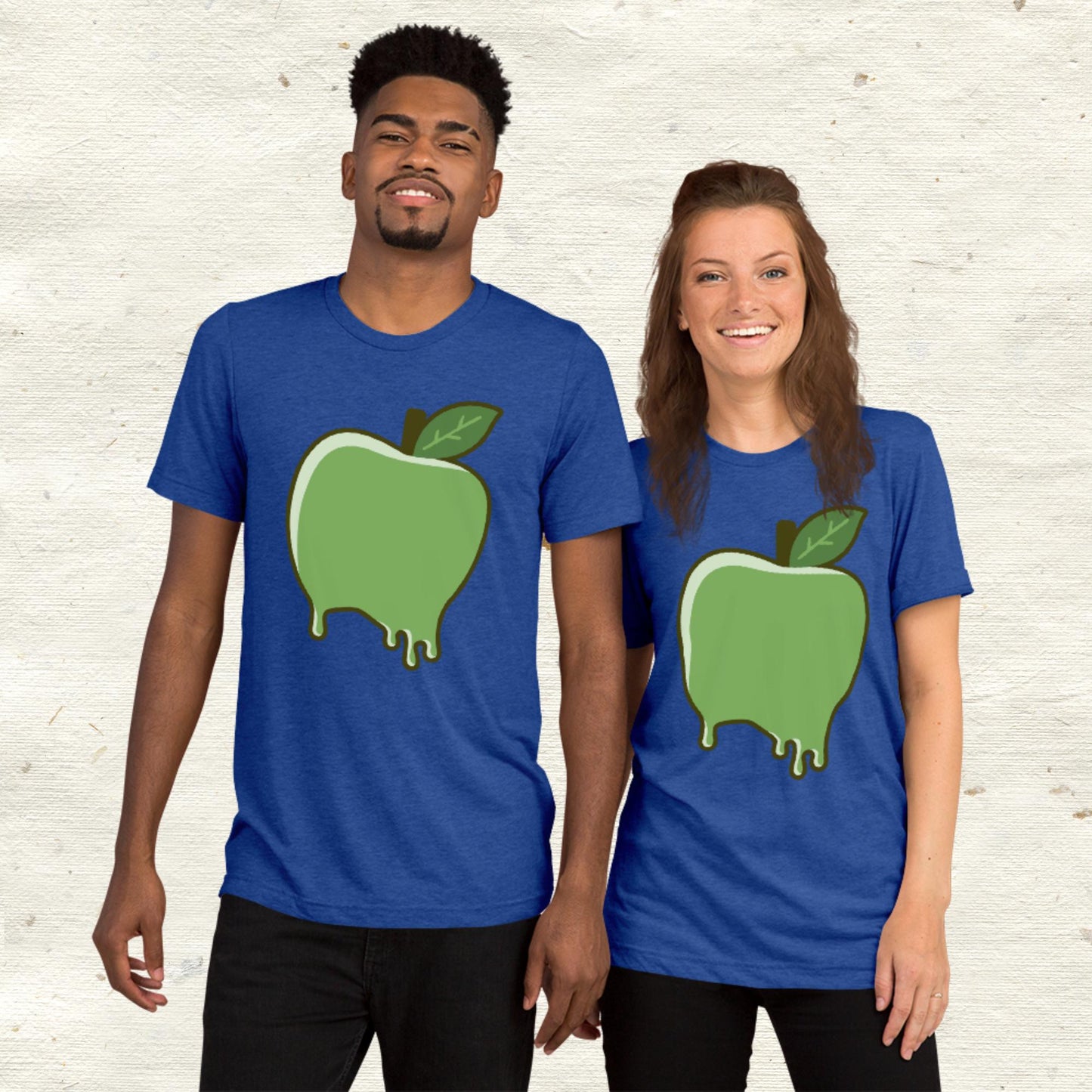 Dripping Green Apple Short sleeve t-shirt
