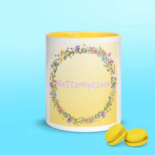 Meadow Flowers Mug with Color Inside